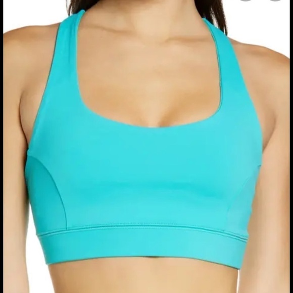 IVL collective wireless sports bra teal cross back 2 - Picture 1 of 8